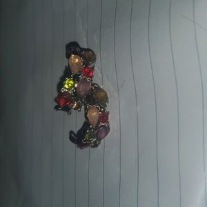 Multi color earrings